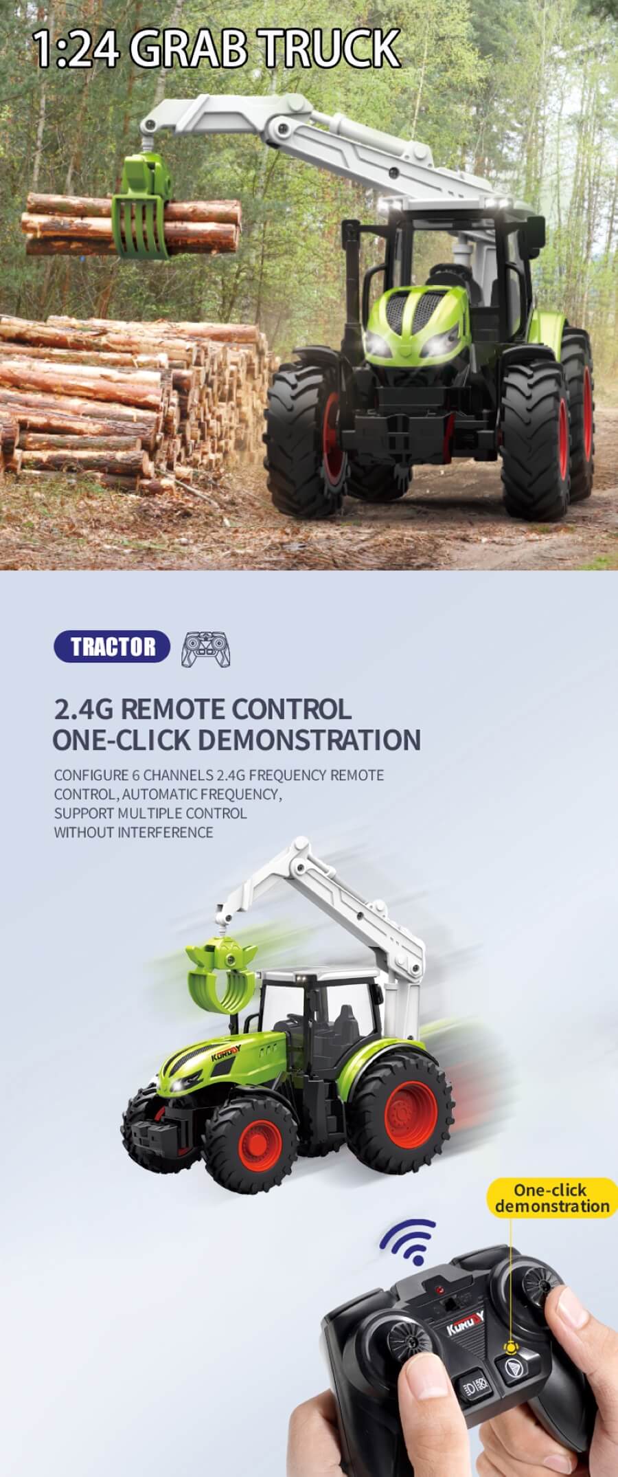 ABC-811606（RC TRACTOR )